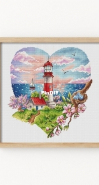 Spring Lighthouse by MIYAstitch