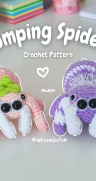 Iuli Designs / iuli crochets - Iulia Napar / iuli - Jumping Spider