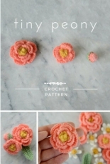 Picot Pals - Tiny Peony - Free