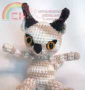 Crochet Kitten - Stacy Vaka - Zodiac Kittens - Taurus