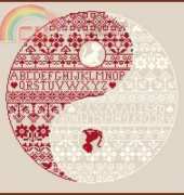 Anagram Diffusion - Ying Yang rouge et blanc