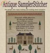 Antique Sampler Stitcher-N°09-Oct-Nov. .2009