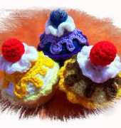 Danielas needle art - Daniela Herbertz - I Love Cupcakes - German and English - Free