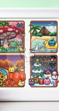 Wonder4pixels - stardew valley four seasons