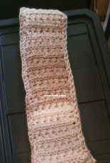 Star stitch scarf