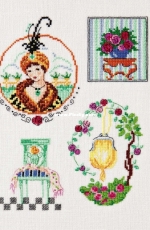 Art Nouveau by V. Enginger from Mode d Hier d et d Aujourd hui PCS
