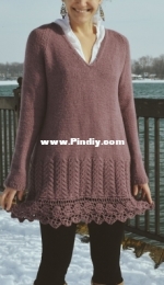 Seraphina Tunic - Boho Chic Fiber Co. - Annie Lupton