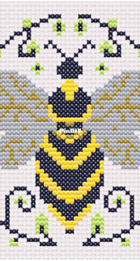 PIN Studio - Folk Art Bee