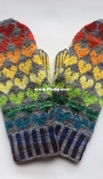 Love Still Wins Mittens by Cate Carter-Evans-Free