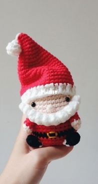 Woolly Doodly - Bernadette Christine - Petite Santa - Free