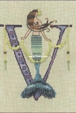 Hoffman Distributing Company, Inc. - Letters From Mermaids by Nora Corbertt - Letter V