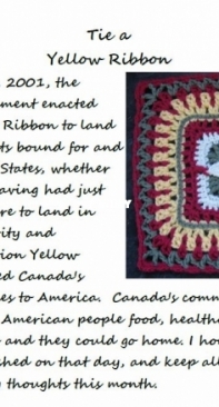 Designs by Muggins - Margaret MacInnis - Tie A Yellow Ribbon