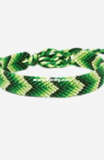DMC - Ombré Chevron Friendship Bracelet - Free