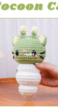 Fuzzle Forms / FuzzyBug Angela - Angela Johnson - Cocoon cat