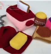 Sky Magenta - Toaster Set