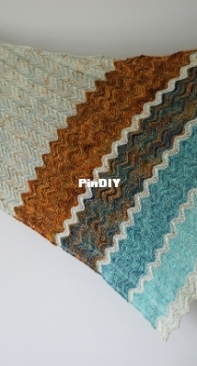 Vacay Shawl by Jenny Faifel - SweaterFreak