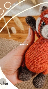 Bumbee crochet - Kristina - Red Panda
