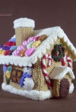 Frankies Knitted Stuff-Gingerbread House and House Stuff  by Frankie Brown-Free