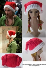 April Draven Folts - Double Tail Santa Hat