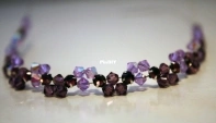 Swarovski necklace detail