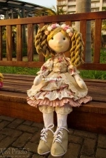 Colección Primavera Vivi Prado - Boneca Lis - Portuguese