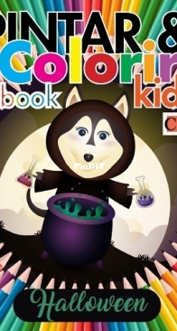 Pintar and Colorir Kids - Halloween - 2024- Portuguese