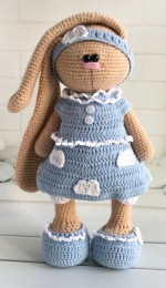 Knittoypatterns - Natalya Solovjeva or Natalia Solovieva - Cloud outfit