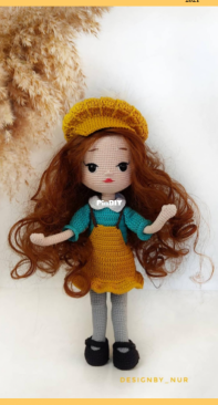 Designby Nur - Hatice Nur Ertan - Luvena Doll - Luvena Bebek - Turkish