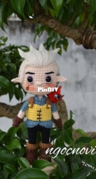 ngocnovi - Crochet Boy Doll 1 - English