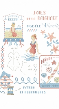 Tenues de bain ("Bords de mer" page 58 - Véronique Enginger) PCS