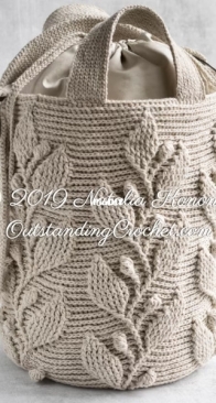 Outstanding crochet - Natalia Kononova - Climbing Vinebag Crochet Pattern