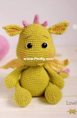 Lovely Toys Pattern - Elena Izmaylova - Dragon