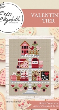 Erin Elizabeth Designs - Valentines Tier