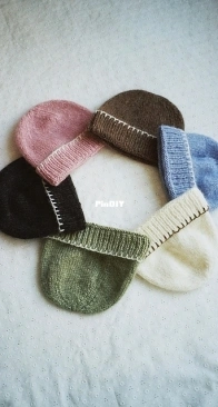 Blanket Stitch Beanie by Megan Faith Makes