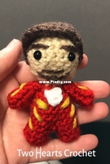 Two Hearts Crochet - Iron Man Mini - Free