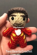 Two Hearts Crochet - Iron Man Mini - Free