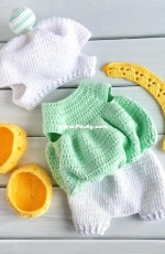 Knittoypatterns -Natalya Solovjeva - Natalia Solovieva - April outfit