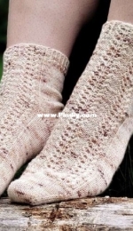 Comfort Zone Knits - Wioletta Bielecka - Blooming socks - Polish