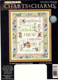 Dimensions - Charts & Sharms 72734 Gifts of Friendship