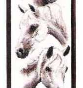 Janlynn 143-0064 White horses