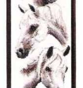 Janlynn 143-0064 White horses