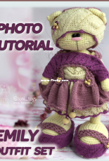 Irina Tarasova - Crochet Bunny Art - Emily outfit