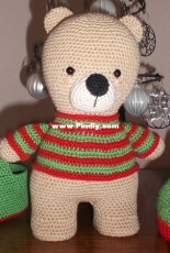 a christmas elf bear