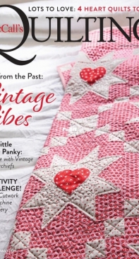 McCalls Quilting January/February 2022
