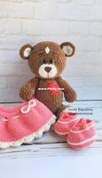 Baby Eco Toys - Irene Esaulova - Plush bears Brownie