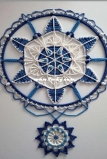 Evelin Karu Designs - eve_lin_ka - Evelin Karu - 12 Months of Mandalas Collection – January - When North Winds Blow Mandala - Free