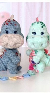 Colorful Dreams - Olga Muzalevskaya - Dino Babies