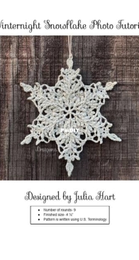 Draiguna - Julia Hart - Winternight Snowflake