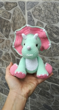 my new triceratops