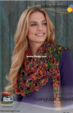 Schachenmayr S10031 - Schachenmayr Design Team - Triangular Shawl - Free